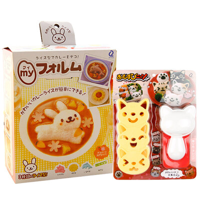 Klein baby baby dough mold four-piece sushi tool cartoon children's rice mold set DIY small tool KLB1141
Klein baby baby dough mold four-piece sushi tool cartoon children's rice mold set DIY small tool KLB1141
