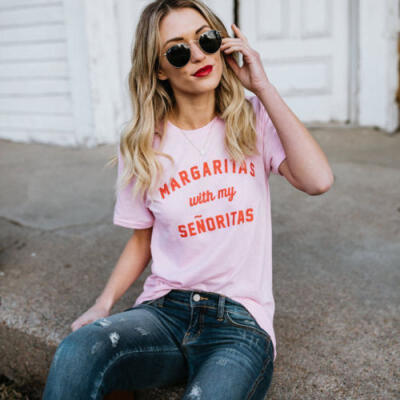 Women Summer Letter Print T shirt Top Short Sleeve Roud Neck Summer Casual Tops
Women Summer Letter Print T shirt Top Short Sleeve Roud Neck Summer Casual Tops