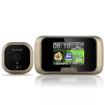 Immune intelligent (eques) R01PH smart cat's eye smart doorbell electronic cat's eye home security door surveillance camera video intercom night vision
Immune intelligent (eques) R01PH smart cat's eye smart doorbell electronic cat's eye home security door surveillance camera video intercom night vision