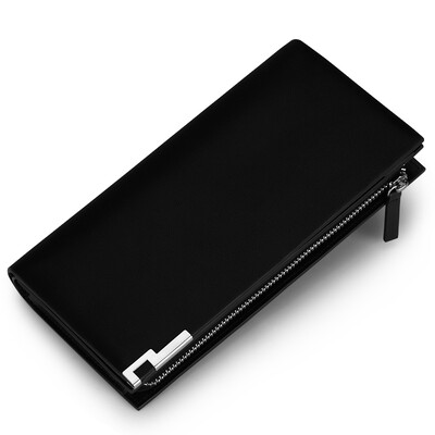 AIM Men's handbag simple fashion long wallet characteristics needle pattern texture wallet leather men's hand bag A127 black
AIM Men's handbag simple fashion long wallet characteristics needle pattern texture wallet leather men's hand bag A127 black