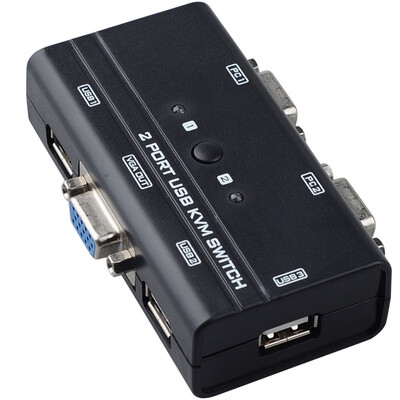 Ferguson (cabos) F016 kvm switcher 2 ports with usb port 2 in 1 out controller keyboard mouse 2 way monitor sharing device
Ferguson (cabos) F016 kvm switcher 2 ports with usb port 2 in 1 out controller keyboard mouse 2 way monitor sharing device