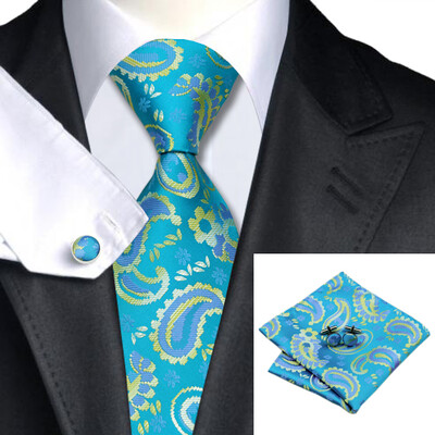 N-0578 Vogue Men Silk Tie Set Blue Paisley Necktie Handkerchief Cufflinks Set Ties For Men Formal Wedding Business wholesale
N-0578 Vogue Men Silk Tie Set Blue Paisley Necktie Handkerchief Cufflinks Set Ties For Men Formal Wedding Business wholesale