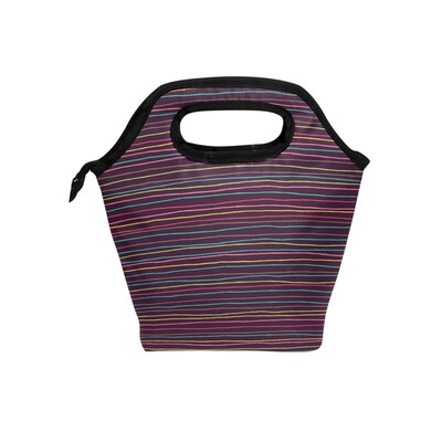 Lunch Bag Tote Bag Colorful Line Travel Picnic Organizer Lunch Holder Handbags Lunch Bag Box
Lunch Bag Tote Bag Colorful Line Travel Picnic Organizer Lunch Holder Handbags Lunch Bag Box
