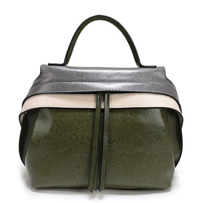 Genuine Leather Handbags Women Contrast color High Quality Casual Female Bags Trunk Tote Brand Shoulder Bag Ladies Large Bolsos
Genuine Leather Handbags Women Contrast color High Quality Casual Female Bags Trunk Tote Brand Shoulder Bag Ladies Large Bolsos