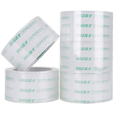 Tango TANGO high-quality high-transparent sealing tape packing tape 60mm 100y 914 meters 5 package Tianzhang produced
Tango TANGO high-quality high-transparent sealing tape packing tape 60mm 100y 914 meters 5 package Tianzhang produced
