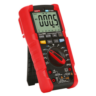 UNI-T 6000-Counts Backlight LCD Digital Multimeter Handheld ACDC Voltage Current Resistance Capacitance Frequency Duty Cycle Diod
UNI-T 6000-Counts Backlight LCD Digital Multimeter Handheld ACDC Voltage Current Resistance Capacitance Frequency Duty Cycle Diod