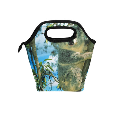 Tree Koala Lunch Bag Tote Travel Picnic Insulated Handbags Portable Zipper Lunch Bag Box
Tree Koala Lunch Bag Tote Travel Picnic Insulated Handbags Portable Zipper Lunch Bag Box