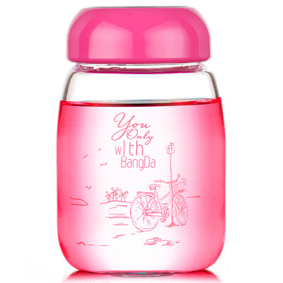 Jingdong Supermarket Bangda portable creative glass heat-resistant lid readily cups lovely transparent cup to send cup sets rose red 360ml 
Jingdong Supermarket Bangda portable creative glass heat-resistant lid readily cups lovely transparent cup to send cup sets rose red 360ml