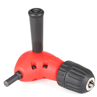 High Quality Professional 08-10mm 90 Degree Round Shank Right Angle Bend Extension Chuck Drill Adapter With 95mm 38" Shank
High Quality Professional 08-10mm 90 Degree Round Shank Right Angle Bend Extension Chuck Drill Adapter With 95mm 38" Shank