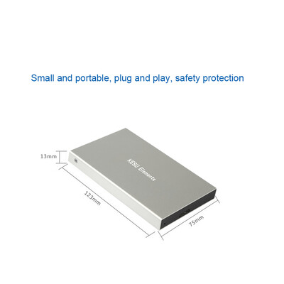 Portable External Hard Drive USB 30 120G160G250G320G500G HDD External HD Hard Disk for PC Silvery&2T
Portable External Hard Drive USB 30 120G160G250G320G500G HDD External HD Hard Disk for PC Silvery&2T