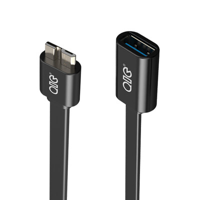 QIC MOF3-B15 Micro USB3.0 OTG кабель данных плоский 15 см черный
QIC MOF3-B15 Micro USB3.0 OTG кабель данных плоский 15 см черный