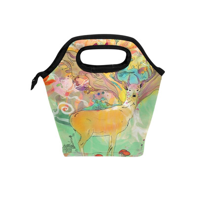 Insulated Lunch Tote Bag Deer Painting Travel Picnic Lunch Handbags Portable Zipper Lunch Bag Box
Insulated Lunch Tote Bag Deer Painting Travel Picnic Lunch Handbags Portable Zipper Lunch Bag Box
