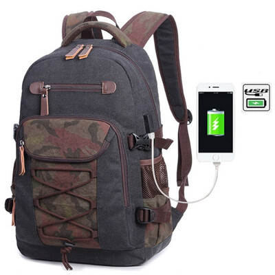 New washed canvas bag usb-printed middle school bag retro mens shoulder computer backpack
New washed canvas bag usb-printed middle school bag retro mens shoulder computer backpack