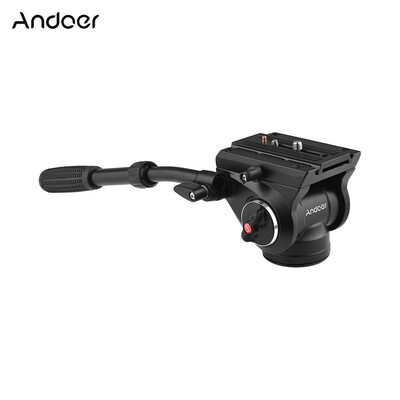 Andoer Aluminum Alloy Handgrip Video Photography Fluid Drag Head Hydraulic Head Tripod Head 360° Panoramic Shooting 14" & 38" Sc
Andoer Aluminum Alloy Handgrip Video Photography Fluid Drag Head Hydraulic Head Tripod Head 360° Panoramic Shooting 14" & 38" Sc