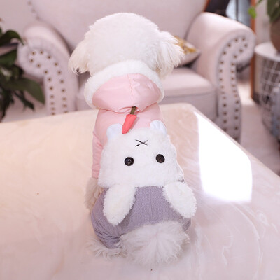 Huayuan pets hoopet pet puppy cute comfortable cotton small puppies Bomei autumn&winter clothes smoked color carrots four feet installed L
Huayuan pets hoopet pet puppy cute comfortable cotton small puppies Bomei autumn&winter clothes smoked color carrots four feet installed L