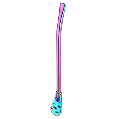 UpperX 2pcs Tea Straws Filtered Spoon Drinking Straw Latte Macchiato Drinking Reusable Stainless Steel Straws SpoonColorful
UpperX 2pcs Tea Straws Filtered Spoon Drinking Straw Latte Macchiato Drinking Reusable Stainless Steel Straws SpoonColorful