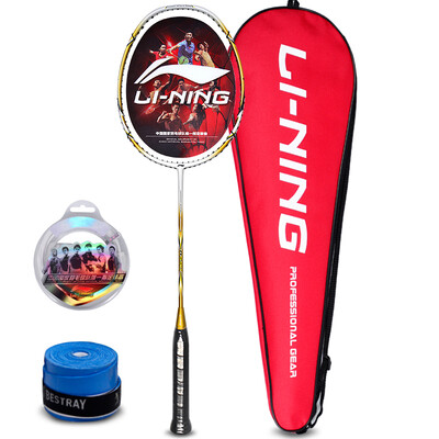 Li Ning LI-NING badminton racket single shot full carbon ultra light offensive male&female badminton set has been threaded
Li Ning LI-NING badminton racket single shot full carbon ultra light offensive male&female badminton set has been threaded