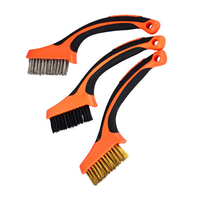 Tactix) 315003 3 sets of mini brush set of small wire brush / nylon brush / brass brush cleaning brush
Tactix) 315003 3 sets of mini brush set of small wire brush / nylon brush / brass brush cleaning brush