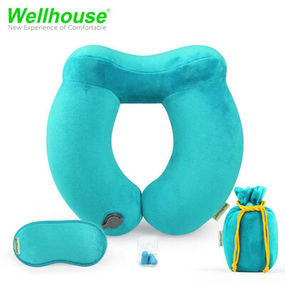 Wellhouse Set Of 4 Inflatable U Shape Neck Pillow Detachable Neck Cushion Kit Washable & Portable Travel Pillow
Wellhouse Set Of 4 Inflatable U Shape Neck Pillow Detachable Neck Cushion Kit Washable & Portable Travel Pillow
