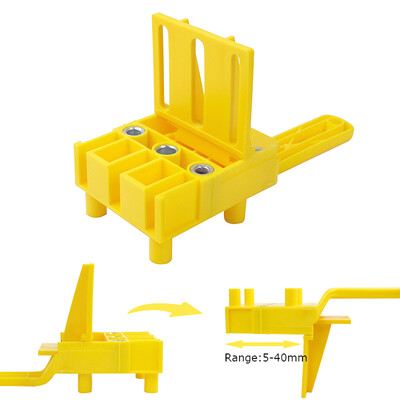 Handheld Woodworking Dowel Jig Fit for 6 8 10mm Drill Bits Wood Drilling Doweling Hole Saw Tools Punch Locator with Metal Sleeve
Handheld Woodworking Dowel Jig Fit for 6 8 10mm Drill Bits Wood Drilling Doweling Hole Saw Tools Punch Locator with Metal Sleeve