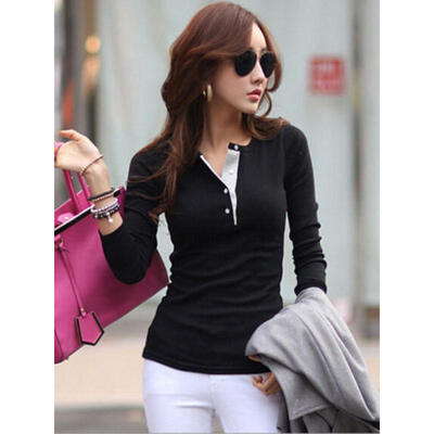 Korean Fashion Womens Slim Chiffon Tops Long Sleeve Shirt Casual Blouse Tee Hot
Korean Fashion Womens Slim Chiffon Tops Long Sleeve Shirt Casual Blouse Tee Hot