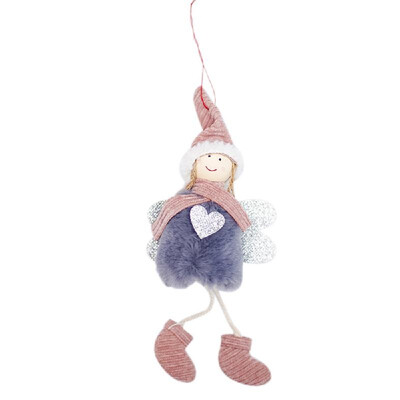 Christmas Decoration Cute Angel Plush Dolls Xmas Tree Ornaments Mini Hanging Pendant Party Decor Kids Gift
Christmas Decoration Cute Angel Plush Dolls Xmas Tree Ornaments Mini Hanging Pendant Party Decor Kids Gift