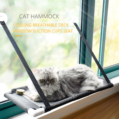 Cat Window Perch Hammock Bed Cooling Breathable Deck Window Suction Cups Seat Cat Shelves Sunbath Hammock Bed for Cat Hold UP to 1
Cat Window Perch Hammock Bed Cooling Breathable Deck Window Suction Cups Seat Cat Shelves Sunbath Hammock Bed for Cat Hold UP to 1