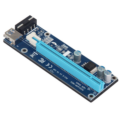VER006S 06M Stable PCI-E Riser Card PCI E USB 30 1x to 16x Graphics Express Card Riser Extender for Bitcoin Mining Miner Machine
VER006S 06M Stable PCI-E Riser Card PCI E USB 30 1x to 16x Graphics Express Card Riser Extender for Bitcoin Mining Miner Machine