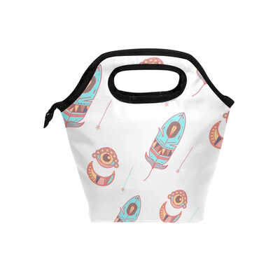 Lunch Tote Bag Blue Feather Travel Picnic Insulated Lunch Handbags Portable Zipper Lunch Bag Box
Lunch Tote Bag Blue Feather Travel Picnic Insulated Lunch Handbags Portable Zipper Lunch Bag Box
