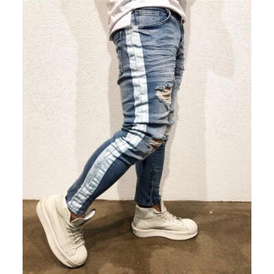 Fashion Mens Stretch Skinny Jeans Biker Slim Fit Denim Straight Pants Trousers
Fashion Mens Stretch Skinny Jeans Biker Slim Fit Denim Straight Pants Trousers