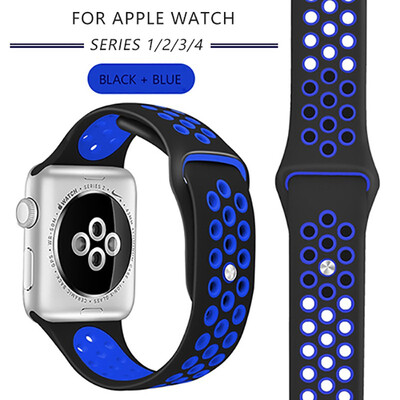 Kebbit Sport Silicone Band for Apple Watch Series 4 3 2 1 38mm 42MM 40mm 44MM Replacement Watch Strap iWatch Band
Kebbit Sport Silicone Band for Apple Watch Series 4 3 2 1 38mm 42MM 40mm 44MM Replacement Watch Strap iWatch Band