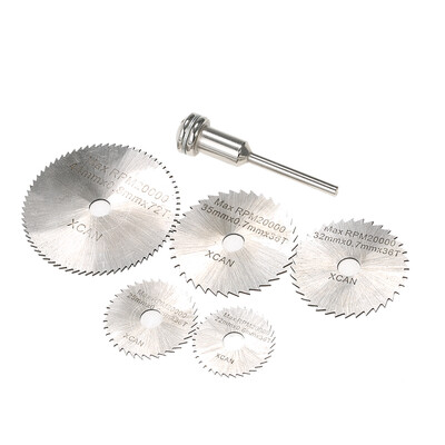 6pcs HSS Circular Saw Blades Rotary Cutting Tools Kit Set with 18" Shank for Cutting Timber&Plastic
6pcs HSS Circular Saw Blades Rotary Cutting Tools Kit Set with 18" Shank for Cutting Timber&Plastic