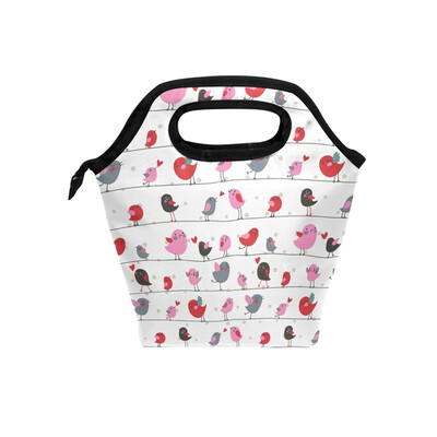 Lunch Bag Happy Birds Tote Travel Picnic Insulated Handbags Portable Zipper Lunch Bag Box
Lunch Bag Happy Birds Tote Travel Picnic Insulated Handbags Portable Zipper Lunch Bag Box