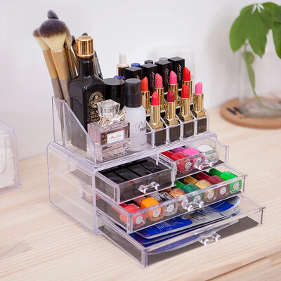 Nika Nika cosmetic storage box large four-layer transparent jewelry storage cabinet skin care products multi-layer lipstick makeup cotton brush finishing cosmetic box
Nika Nika cosmetic storage box large four-layer transparent jewelry storage cabinet skin care products multi-layer lipstick makeup cotton brush finishing cosmetic box