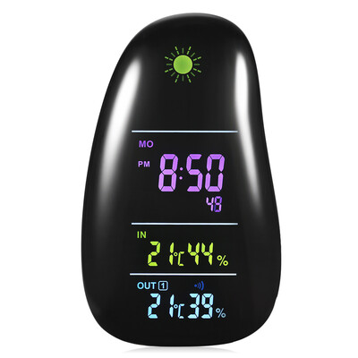YGH392 Cobblestone Wireless Weather Forecast Station Indoor Outdoor Temperature Humidity Monitor Alarm Clock with Remote Sensor
YGH392 Cobblestone Wireless Weather Forecast Station Indoor Outdoor Temperature Humidity Monitor Alarm Clock with Remote Sensor