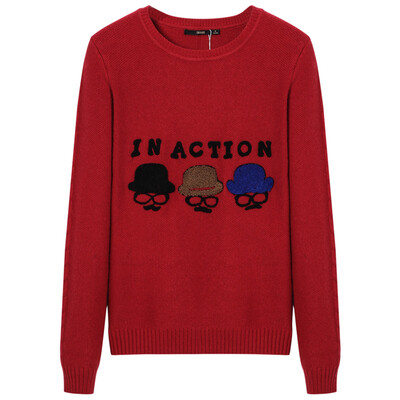 Semir Ladies простой круглый ожерелье гарнитура мультфильм свитер поддержки шэньчжэнь корейский прилив 19416070906 красный тон XL
Semir Ladies простой круглый ожерелье гарнитура мультфильм свитер поддержки шэньчжэнь корейский прилив 19416070906 красный тон XL
