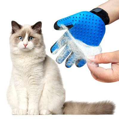 YOUNG MANS STRUGGLE Gloves pet hair removal brush cat comb pet comb massage brush hair removal dog comb to float hair pet supplies right hand