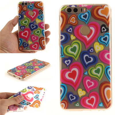 Colorful love Pattern Soft Thin TPU Rubber Silicone Gel Case Cover for HUAWEI Honor 8
Colorful love Pattern Soft Thin TPU Rubber Silicone Gel Case Cover for HUAWEI Honor 8