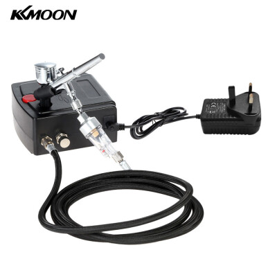 KKmoon 100-250V Professional Gravity Feed Dual Action Airbrush Air Compressor Kit for Art Painting Manicure Craft Cake Spray Mod
KKmoon 100-250V Professional Gravity Feed Dual Action Airbrush Air Compressor Kit for Art Painting Manicure Craft Cake Spray Mod