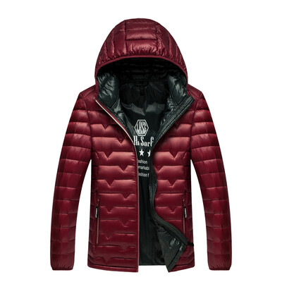 Antarctic men down jacket fashionable solid color wild hooded casual down jacket 1905 red wine 3XL
Antarctic men down jacket fashionable solid color wild hooded casual down jacket 1905 red wine 3XL
