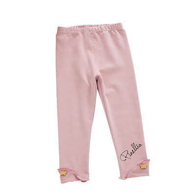 Ou Mai Beibei letter children children's leggings children's trousers pants M0012 leather powder 110
Ou Mai Beibei letter children children's leggings children's trousers pants M0012 leather powder 110