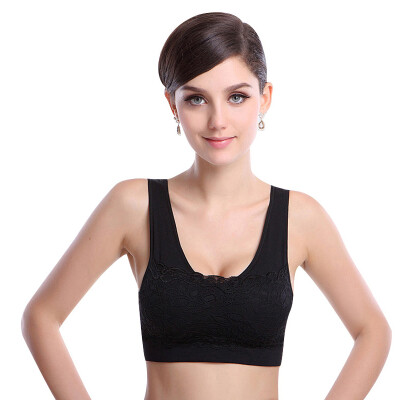 Palon Duo No brackets Sports bra Braves Lace bra WX001 Comfort Shock Sport Underwear Black 17095
Palon Duo No brackets Sports bra Braves Lace bra WX001 Comfort Shock Sport Underwear Black 17095