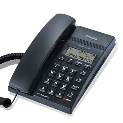 Philips (PHILIPS) CORD040 Caller ID телефон / домашний стационарный / офисный самолет синий
Philips (PHILIPS) CORD040 Caller ID телефон / домашний стационарный / офисный самолет синий