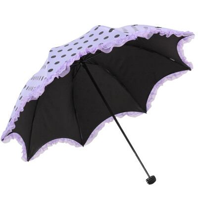 Paradise umbrella UPF50 black silk silk black dotted double lace lace three fold mushroom sunny umbrella sun umbrella lotus 30046ELCJ
Paradise umbrella UPF50 black silk silk black dotted double lace lace three fold mushroom sunny umbrella sun umbrella lotus 30046ELCJ
