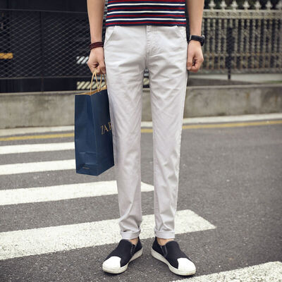 Yisheng fashion simple simple color Slim small straight casual pants male ZY949 black 31
Yisheng fashion simple simple color Slim small straight casual pants male ZY949 black 31