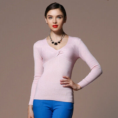 MAZOE Europe and the United States fashion cross V-neck thread Slim wool knitted primer shirt Z1007 rust red
MAZOE Europe and the United States fashion cross V-neck thread Slim wool knitted primer shirt Z1007 rust red