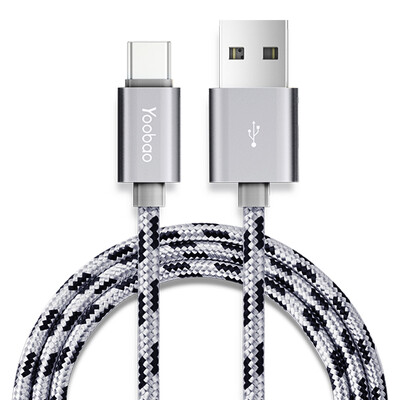 Yoobao Type-c data cable / charging line / nylon line 1 meter YB-415C agate gray for Huawei P9 / millet 4c / music n1 / Meizu pro5
Yoobao Type-c data cable / charging line / nylon line 1 meter YB-415C agate gray for Huawei P9 / millet 4c / music n1 / Meizu pro5
