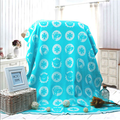 Fisher-Price blanket cotton jacquard knitted towel cotton cover blanket 80 * 100cm blue
Fisher-Price blanket cotton jacquard knitted towel cotton cover blanket 80 * 100cm blue