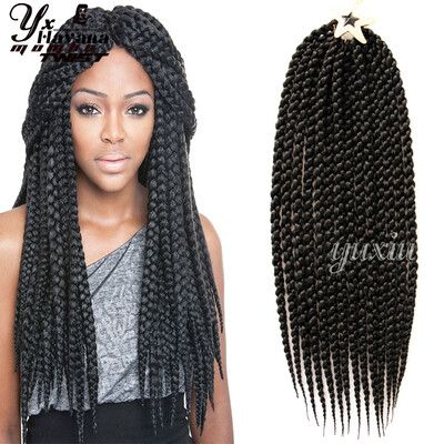 Long Havana Mambo Twists Crochet Braids Hair 22''Freetress Ombre Crochet Hair Extensions 3D Cubic Senegalese Twist Hair Crochet
Long Havana Mambo Twists Crochet Braids Hair 22''Freetress Ombre Crochet Hair Extensions 3D Cubic Senegalese Twist Hair Crochet