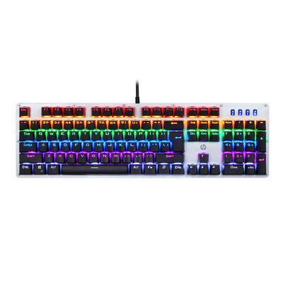 Hewlett Packard (HP) GK100 Щеточный вал Комбинированная механическая клавиатура 104 Key Wired USB Game Keyboard Механическая зеленая ось Black Edition
Hewlett Packard (HP) GK100 Щеточный вал Комбинированная механическая клавиатура 104 Key Wired USB Game Keyboard Механическая зеленая ось Black Edition